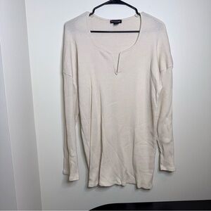 🖤PrettyLittleThing Off-White Ribbed Sweater Dress